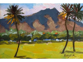 Kapiolani Park Study by Lynne Boyer