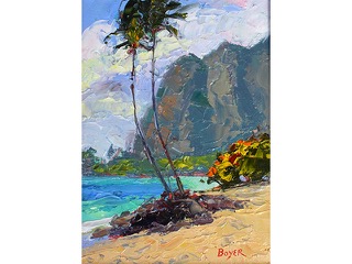 Twin Palms Kaaawa #2314 by Lynne Boyer