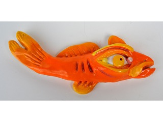 Golden Orange Feeesh by Boz Schurr