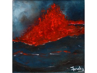 Kilauea Study I by Fareeha Khawaja