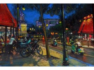 Place de Clichy by Ka-Ning Fong