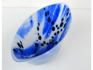 Blue Nocturne Vessel by Terry Savage