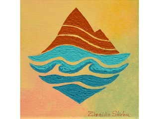 Island by Zinaida Stirbu