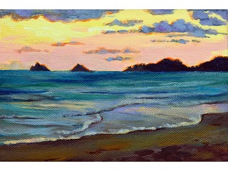 Pre-Dawn Kailua by Wendy Roberts