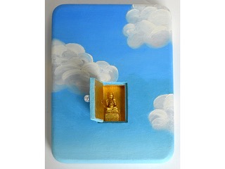 Gold Buddha in the Sky by Gordon Sasaki