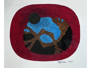 Eclipse by Satoru Abe (1926-2025)