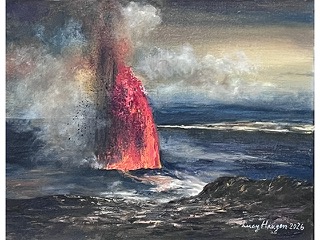 Kilauea Eruption by Lucy Haugen