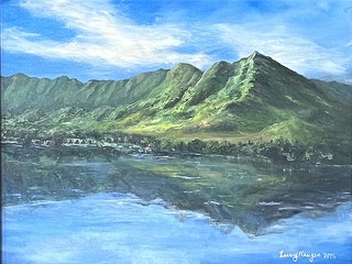 Olomana Reflections by Lucy Haugen