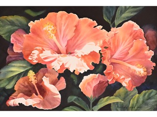 Hawaiian Floral by Barbara Ward