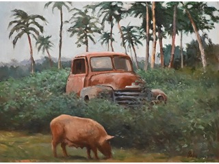 Rural Island Scene by , Palani