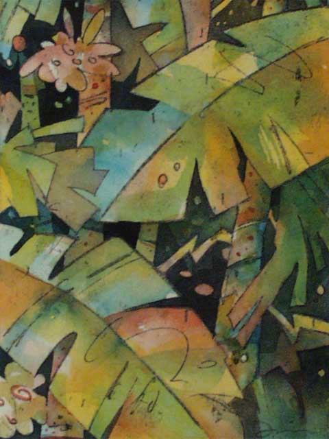 Tropix 46 by Chuck Davis (1945-2016)