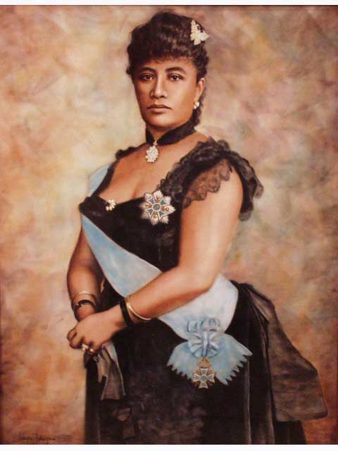 Queen Liliuokalani by Wayne Takazono