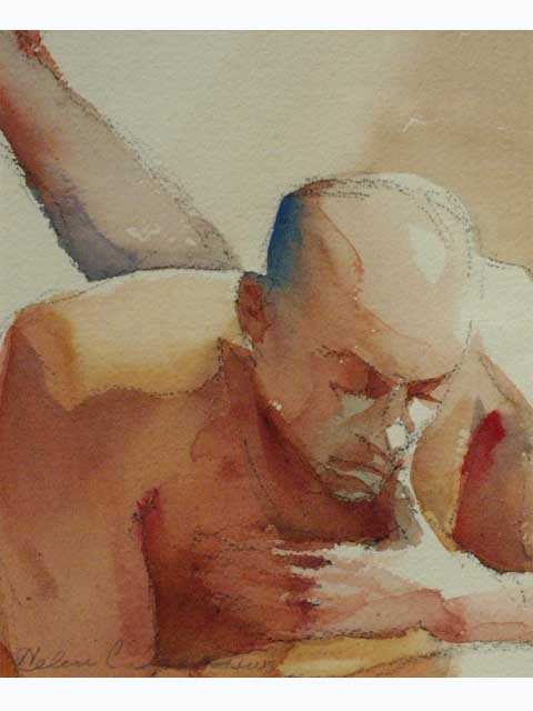 Nude Series #7 by Helen Iaea