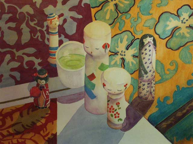 Afternoon Omiyage II  by Haunani K.M. Bush (1961-2022)