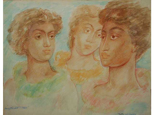 Mother and Daughter (#184) by Madge Tennent (1889-1972)