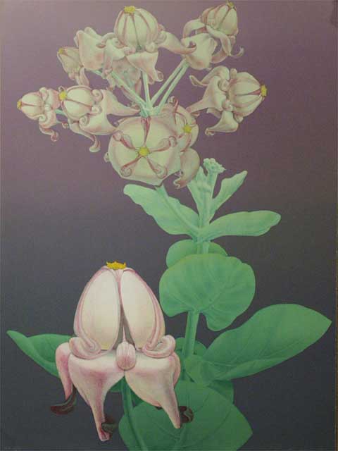Crown Flower AP 9/20 by Ken Bushnell (1933-2020)