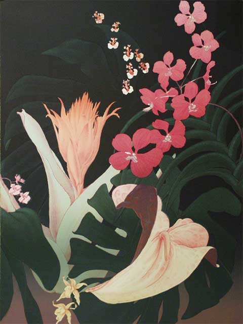 Hawaiian Diptych I 140/150 lft. 130/150 rt. by Ken Bushnell (1933-2020) (View 3)