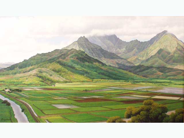 Hanalei by Gary Reed (1948-2015)