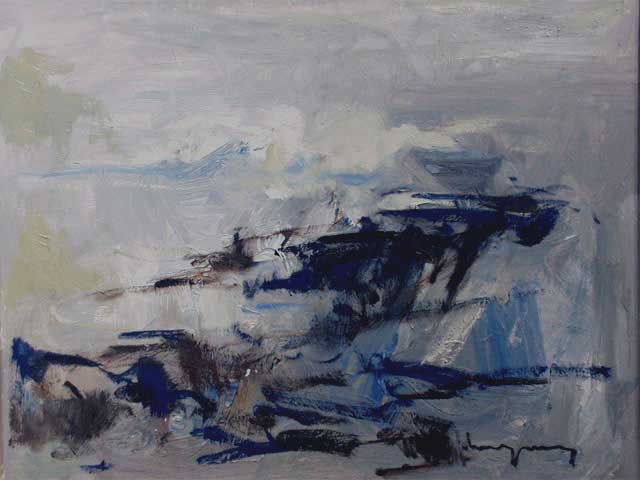 Untitled:  Seascape by John Young (1909-1997)