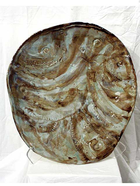 Stoneware Platter by Paul Nash