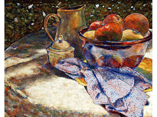 Apple And Things by Nancy Vilhauer