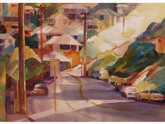 Partial Clearing On Dole Street by Roger Whitlock