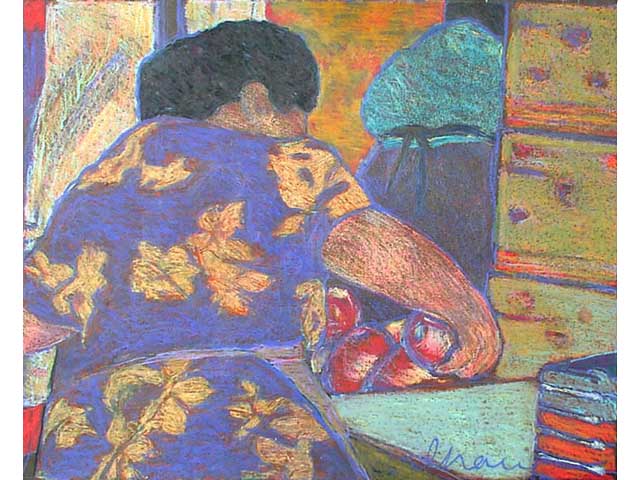 The Mango Seller by Nancy Vilhauer