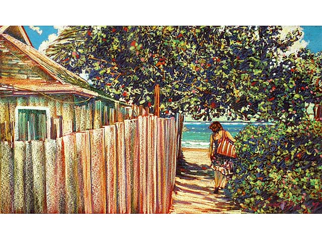 Path to the Beach by Russell Lowrey
