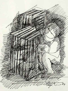 Untitled # 9 by John Young (1909-1997)