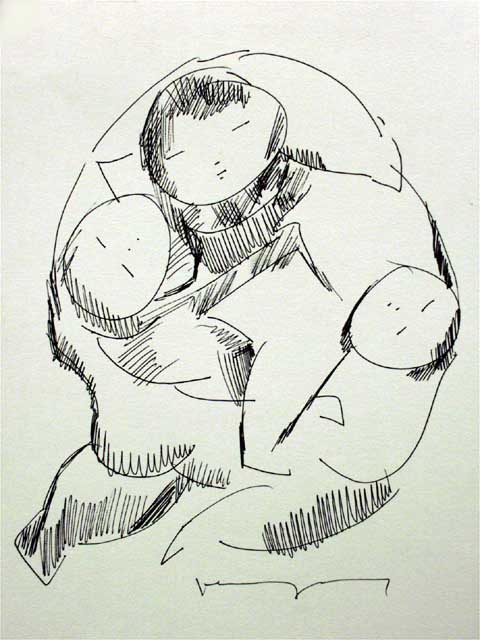 Untitled #55 by John Young (1909-1997)