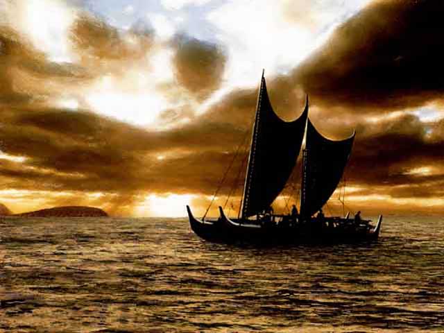 Hokulea by Phil Uhl
