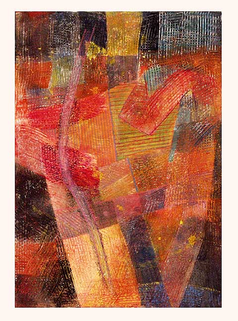 Mono Print #5 by Jim Growney