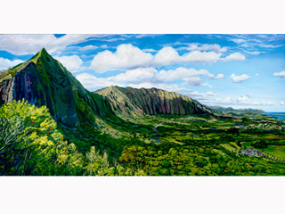 Pali Cliffs by Lynne Boyer