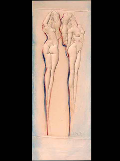 Two Figures by Gary Mauro
