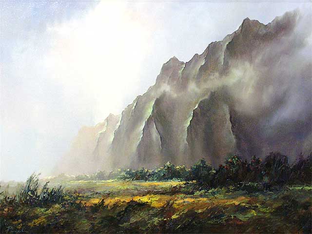 Sunrise On The Ko'olaus by Michael Powell