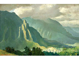 Rugged Koolaus by Peter Hayward (1905-1993)