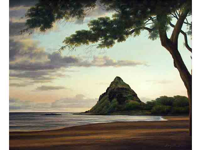 Mt. Lahi Lahi - Makaha, Oahu by Gary Reed (1948-2015)