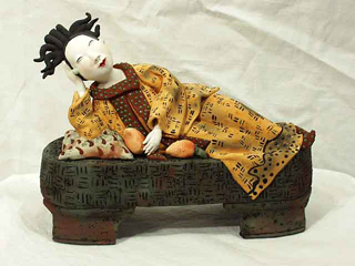 Reclining Woman by Vicky Chock