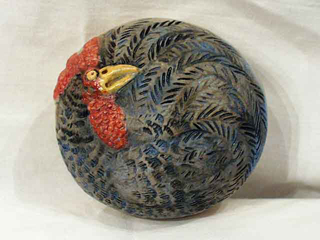 Rooster Rattle by Esther Shimazu