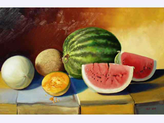 Watermelon by Wally White (1933-2018)