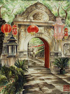 Prince Gong's Gate by Brian Aburano