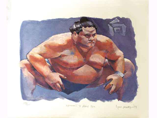 (Akebono) Hawaii's Rising Son 122/300 by Lynn Matsuoka