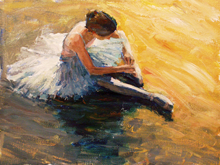 Ballerina by Fred  Salmon