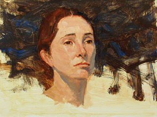 Portrait of a Woman by Fred  Salmon