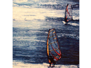 Windsurfing #1 by Marcia Duff