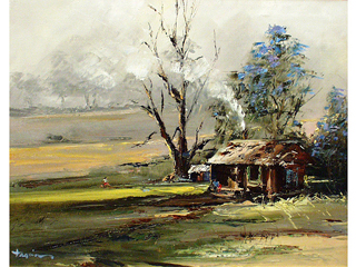 Home Sweet Home by Hiroshi Tagami (1928-2014)