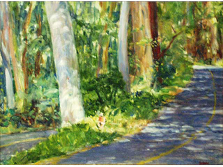 Tantalus Roadside by Fred  Salmon