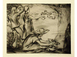 Camouflage Rhythms Hawaii by Juliette May Fraser (1883-1983)