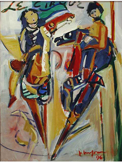 Le Cirque by John Young (1909-1997)