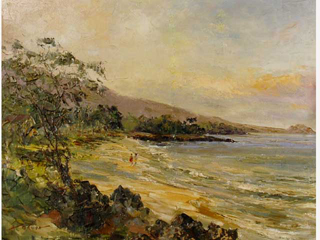 Morning (Kihei Maui)  by Hajime Okuda (1906-1992)
